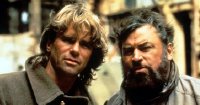 Richard Dean Anderson & Brian Blessed in 'MacGyvor: Lost Treasure of Atlantis'